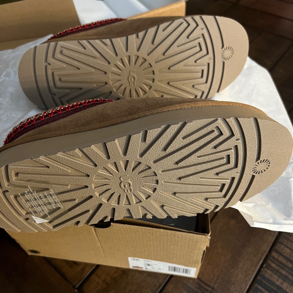 NWT UGG Tazz Suede Platform Clogg size 9